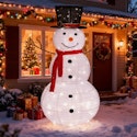 Zimtown LED Lighted Snowman w/ 180 LED Lights for $45 + free shipping