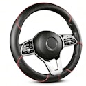 15" PU Leather Car Steering Wheel Cover for $13 + free shipping w/ $35
