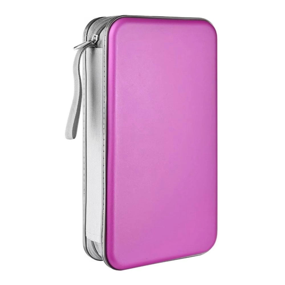 80-Capacity Portable CD and DVD Case: $8.73