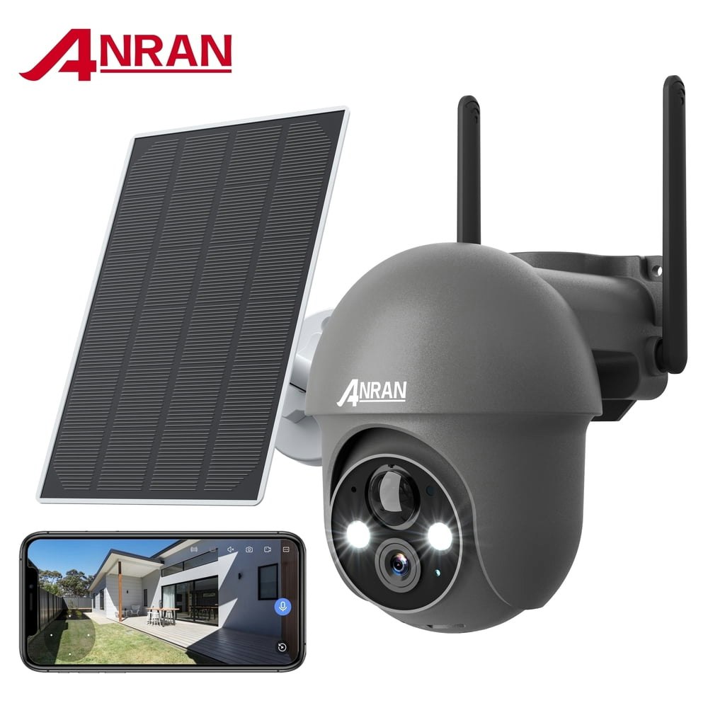 Anran 2K Wireless Solar Security Camera: $57.99 Anran 2K Wireless Solar Security Camera: $57.99