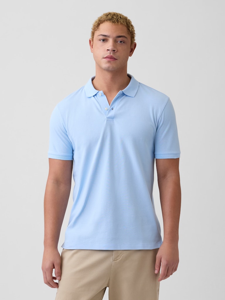 Stretch Pique Polo Shirt: $13.99 Stretch Pique Polo Shirt: $13.99