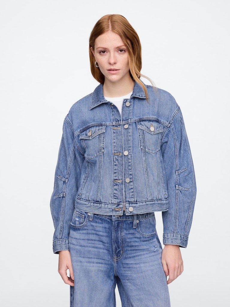 SuperSoft Barrel Sleeve Icon Denim Jacket: $44.99 SuperSoft Barrel Sleeve Icon Denim Jacket: $44.99