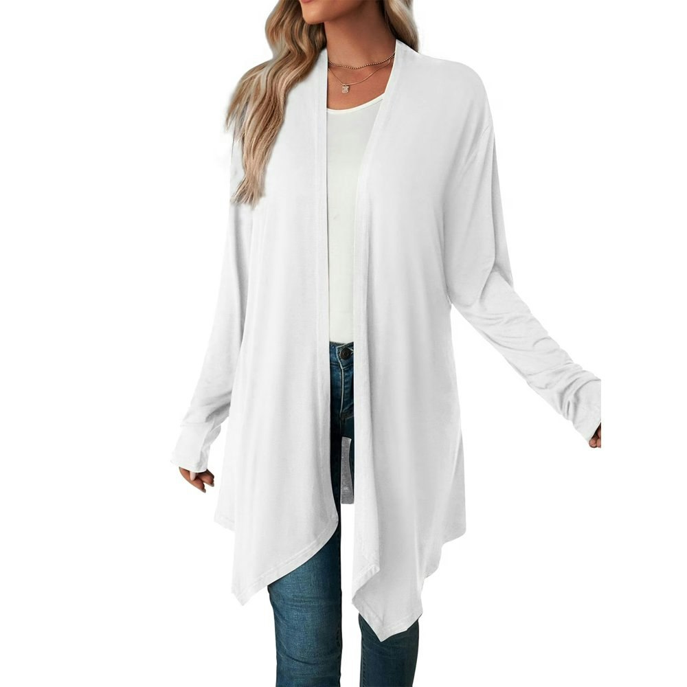 Mengpipi Women's Lightweight Open Front Cardigan: $13.09