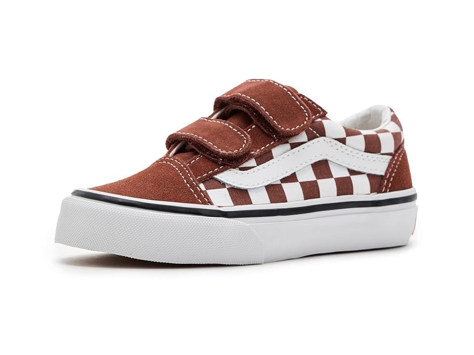 Vans Kids Old Skool V Checkerboard Shoes: $47.70