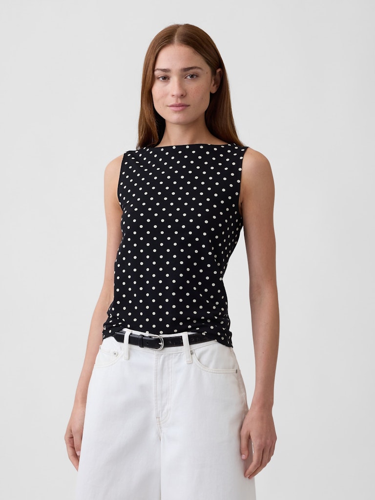 Boatneck Tank Top: $20.99 Boatneck Tank Top: $20.99