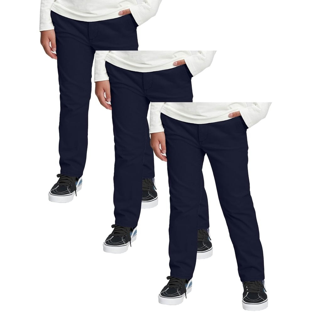Boy's Slim Fit School Uniform Chino Pants 3-Pack: $29.72 Boy's Slim Fit School Uniform Chino Pants 3-Pack: $29.72