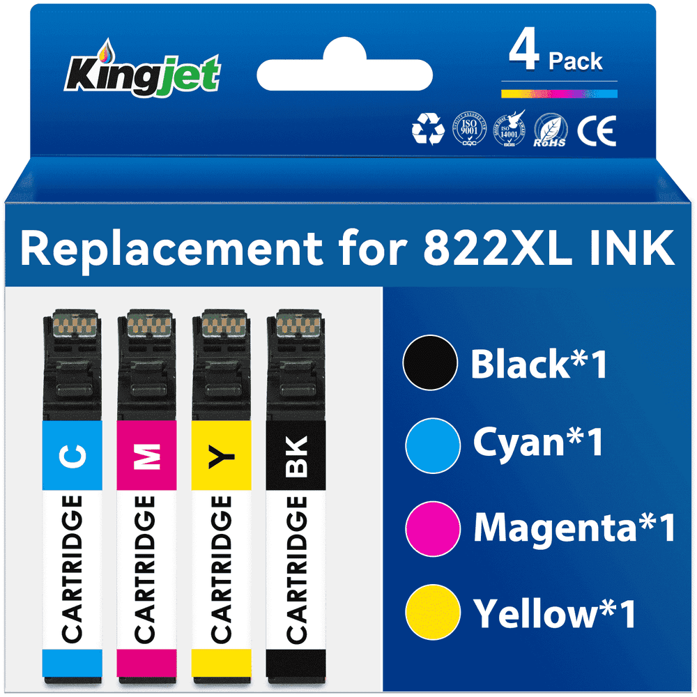 Epson 822XL Ink Cartridge 4-Pack: $23.46 Epson 822XL Ink Cartridge 4-Pack: $23.46
