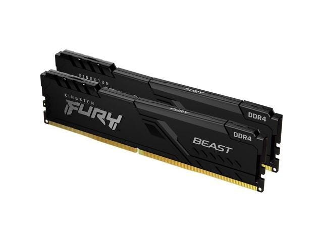 Kingston Fury Beast 16GB (2x8GB) DDR4 3200MHz Desktop RAM: $263.99 Kingston Fury Beast 16GB (2x8GB) DDR4 3200MHz Desktop RAM: $263.99