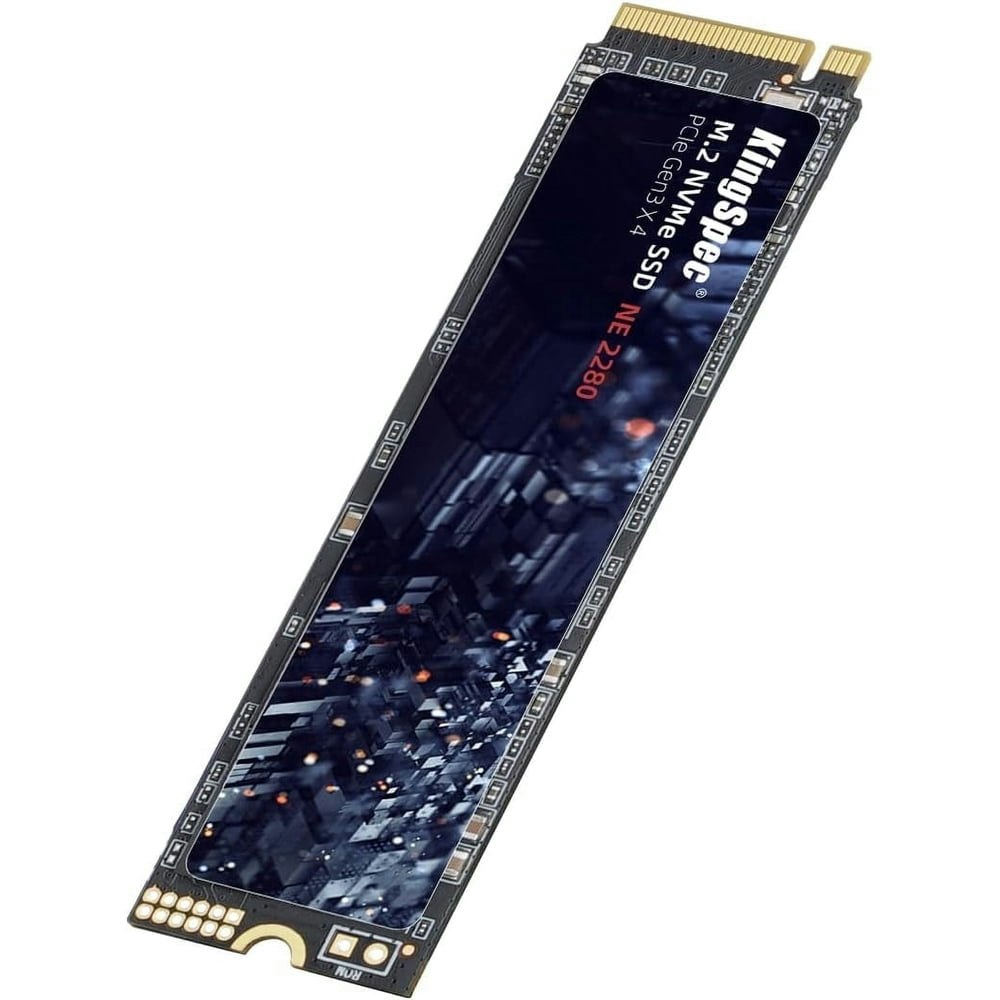 KingSpec NE 512GB M.2 NVMe SSD: $78.29