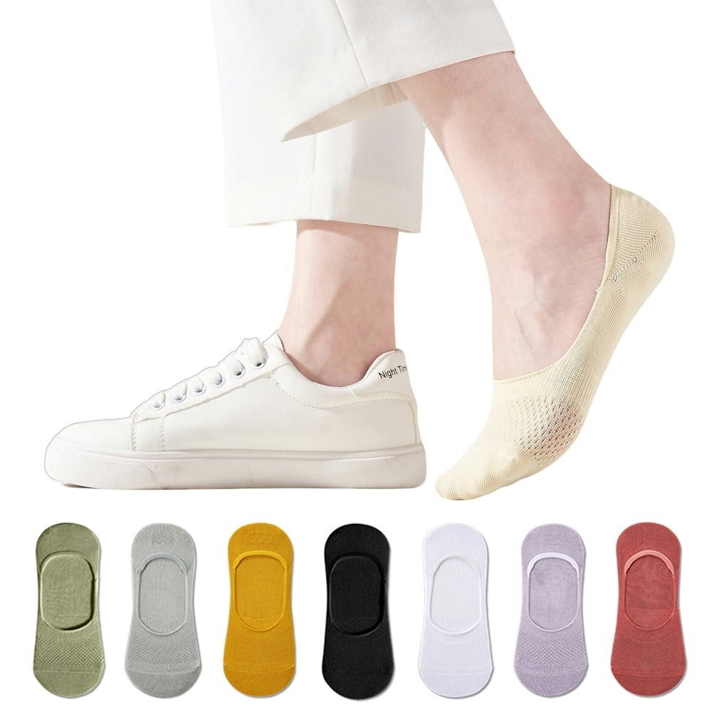 LDU Women's No Show Socks 6-Pack: $11.69