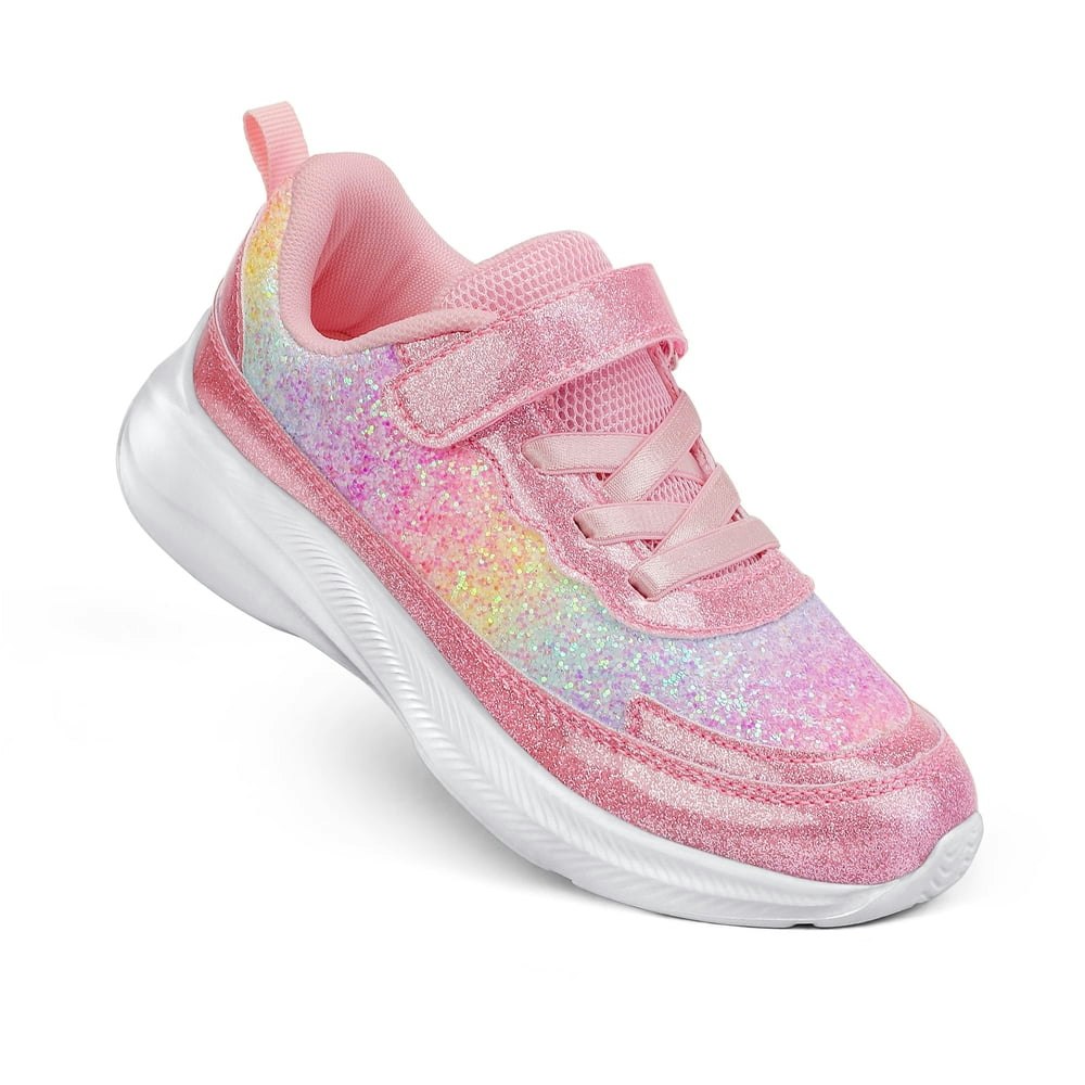 Kushyshoo Girls Glitter Sneakers Size 1: $28.99 Kushyshoo Girls Glitter Sneakers Size 1: $28.99