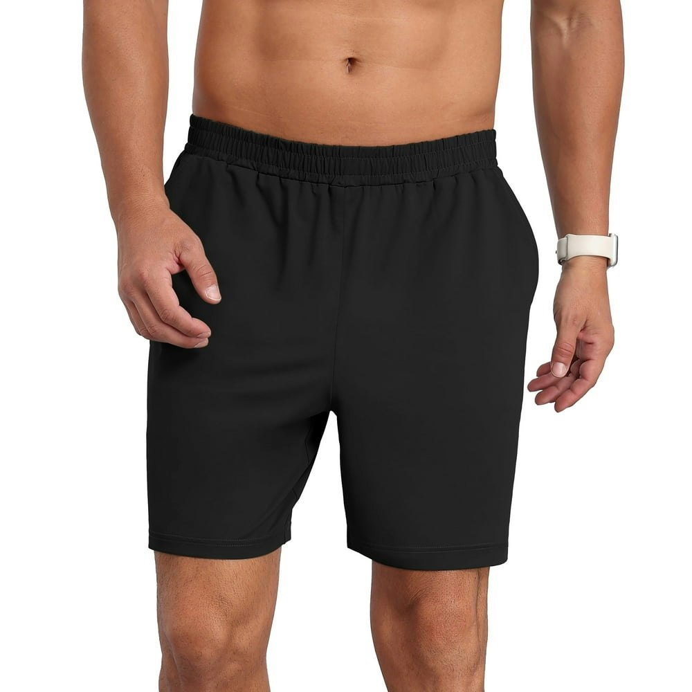 QDG Men's 7-inch Athletic Running Shorts: $10.88
