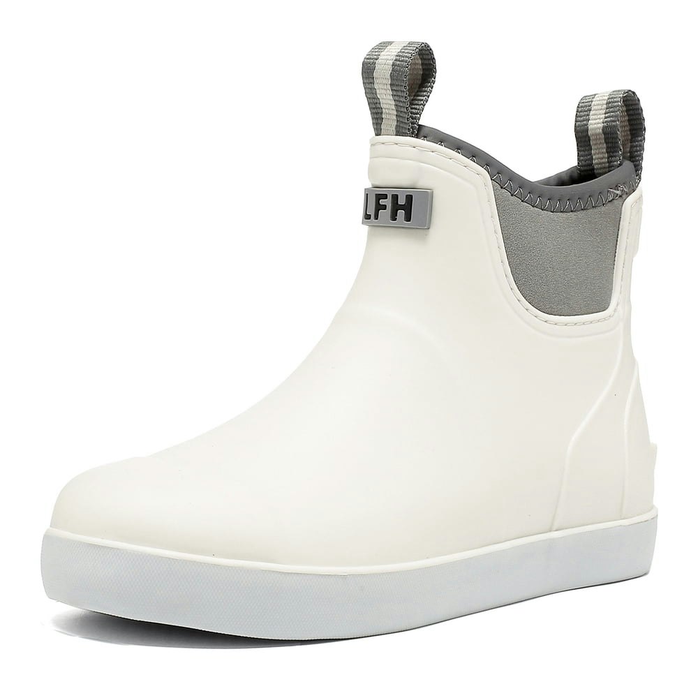 Lcamaw Women's Waterproof Ankle Deck Boots: $31.49
