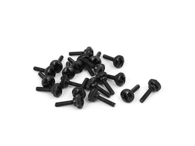 M3 x 12mm Knurled Phillips Head Thumb Screws 20-Pack: $8.49 M3 x 12mm Knurled Phillips Head Thumb Screws 20-Pack: $8.49