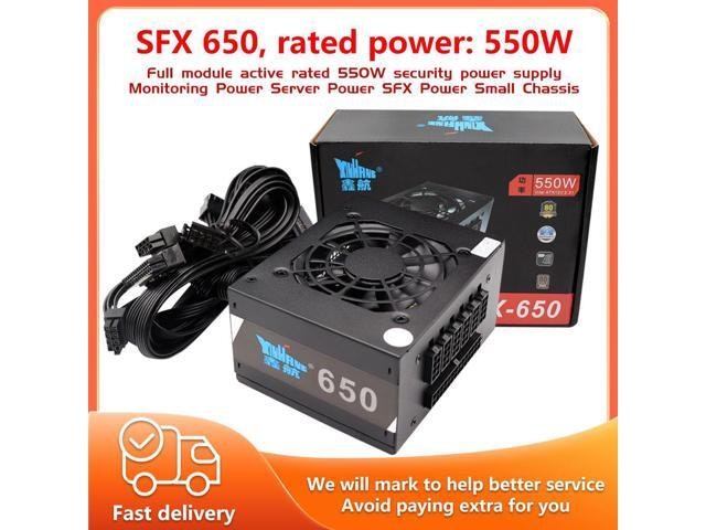 Xinhang 650W SFX Fully Modular 80Plus Power Supply: $96.36