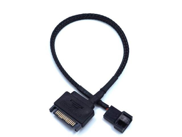 SATA to 3-Pin/4-Pin PWM PC Fan Power Adapter Cable 2-Pack: $11.89 SATA to 3-Pin/4-Pin PWM PC Fan Power Adapter Cable 2-Pack: $11.89