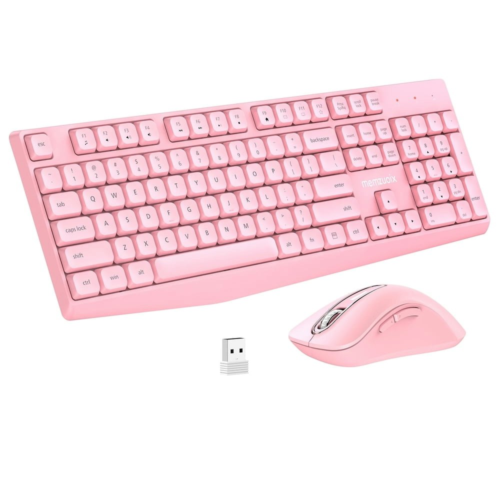 Memzuoix 2.4GHz Wireless Keyboard and Mouse Combo: $24.98 Memzuoix 2.4GHz Wireless Keyboard and Mouse Combo: $24.98