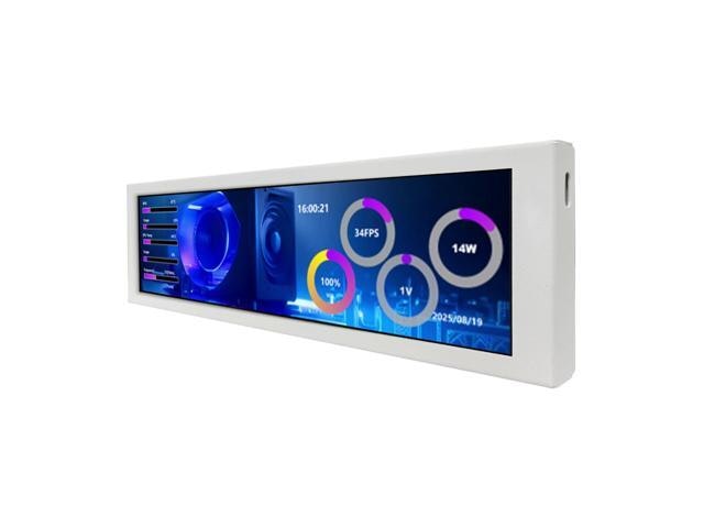 9.16-Inch PC Case IPS Stretched Bar LCD Monitor: $133.49 9.16-Inch PC Case IPS Stretched Bar LCD Monitor: $133.49