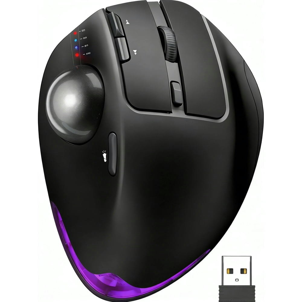 Ergonomic Wireless Trackball Mouse: $39.89 Ergonomic Wireless Trackball Mouse: $39.89