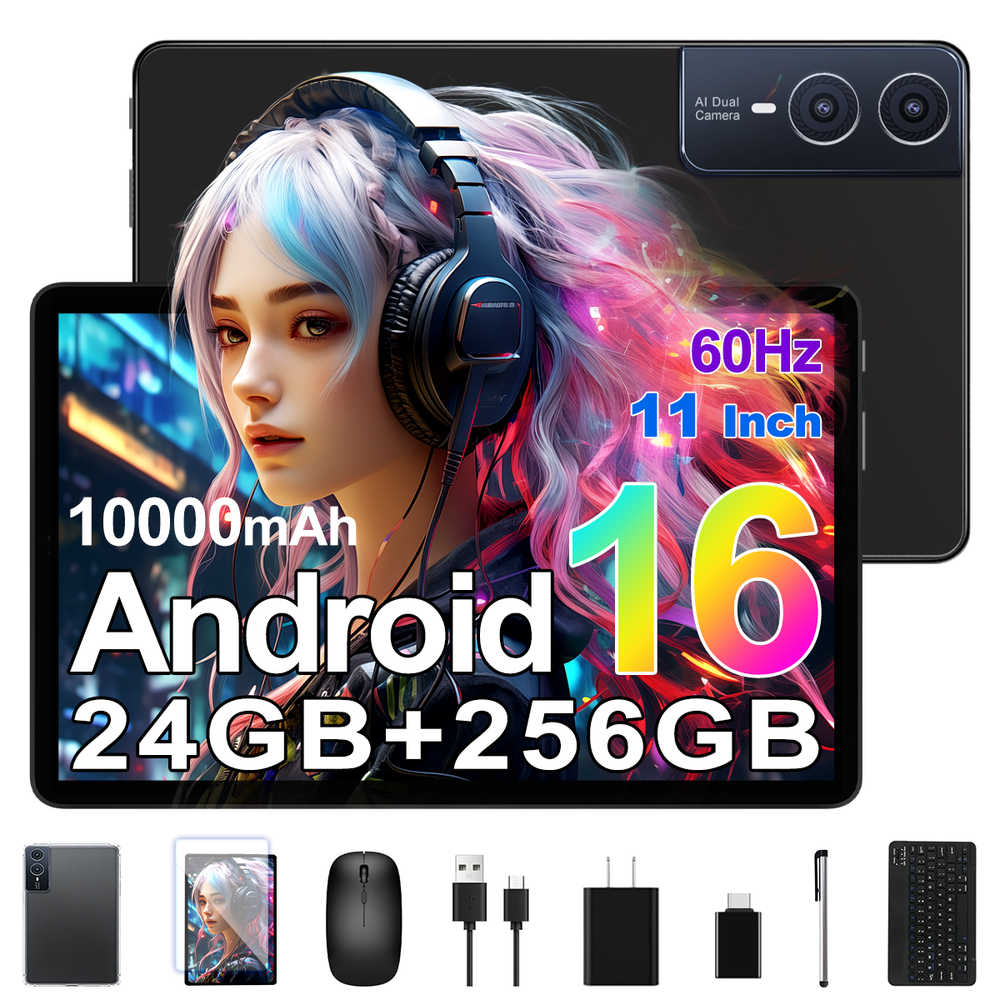 11-inch Android Tablet 256GB: $107.88