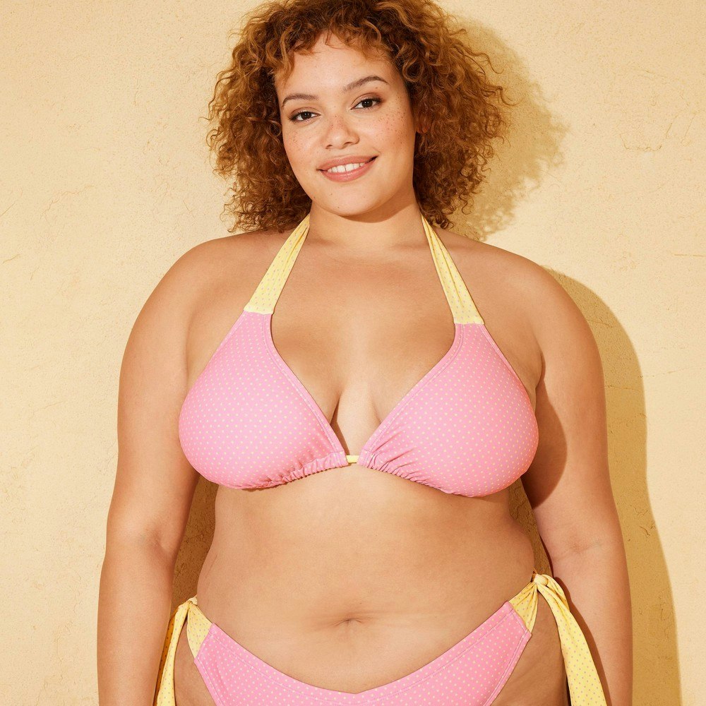 Demetra Dias for Wild Fable Women's Polka Dot Triangle Bikini Top: $13.50 Demetra Dias for Wild Fable Women's Polka Dot Triangle Bikini Top: $13.50