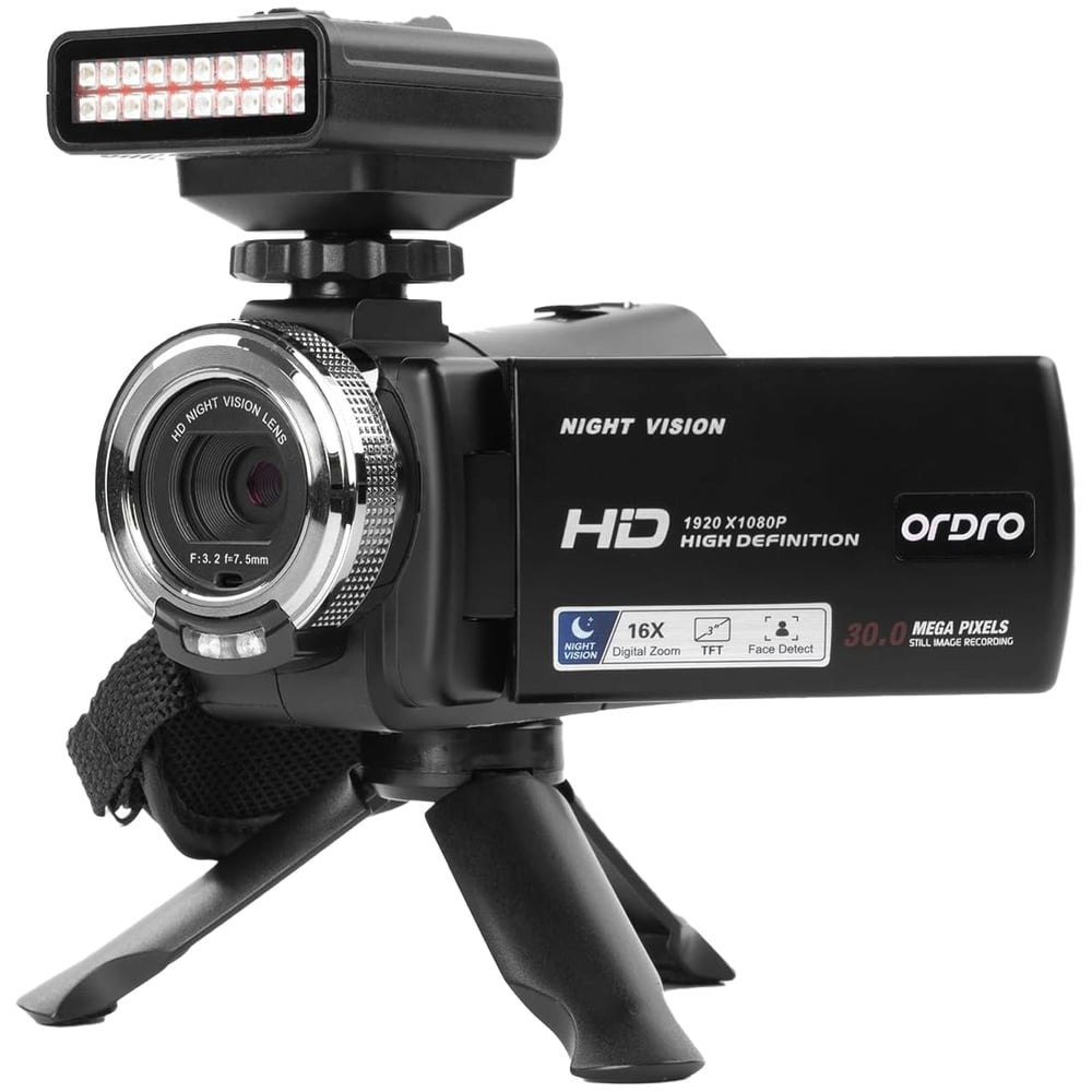 Ordro HDV-V12 16x Digital Zoom Camcorder: $89.99 Ordro HDV-V12 16x Digital Zoom Camcorder: $89.99
