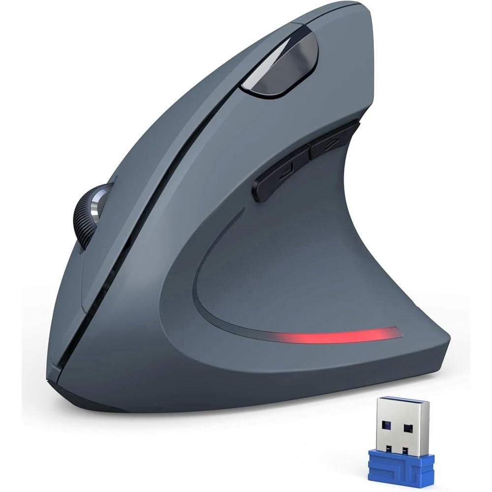Tecknet 4,800 DPI Wireless Vertical Ergonomic Mouse: $18.99 Tecknet 4,800 DPI Wireless Vertical Ergonomic Mouse: $18.99