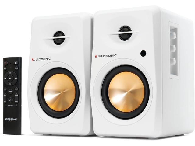 Prosonic BT30 80W Powered Bluetooth Bookshelf Speakers: $191.97 Prosonic BT30 80W Powered Bluetooth Bookshelf Speakers: $191.97