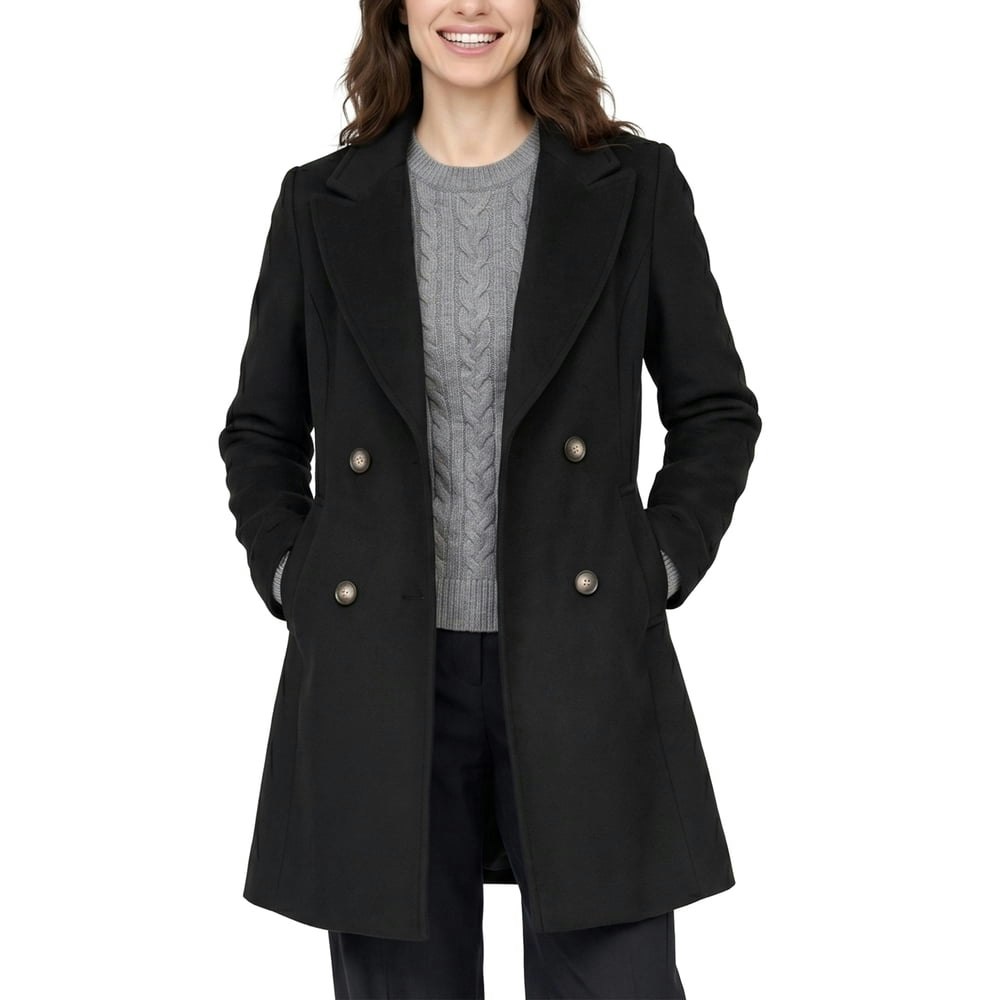Wantdo Women's Mid-Length Double-Breasted Peacoat: $62.98