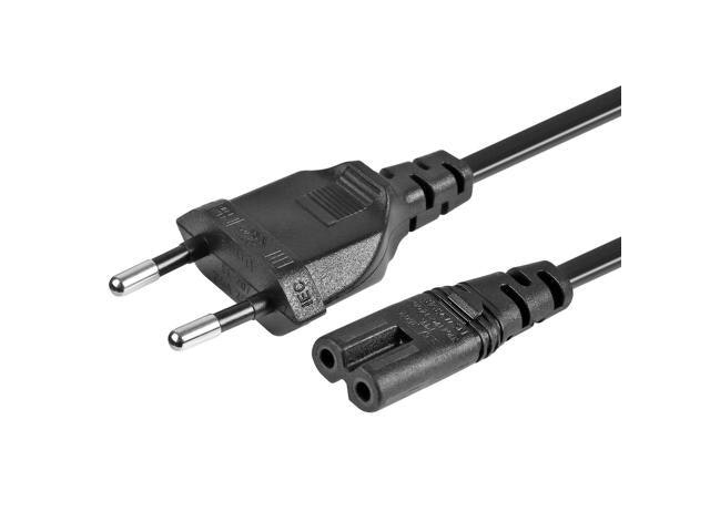 Euro Plug to IEC320 C7 10-Foot Power Cord: $12.74 Euro Plug to IEC320 C7 10-Foot Power Cord: $12.74