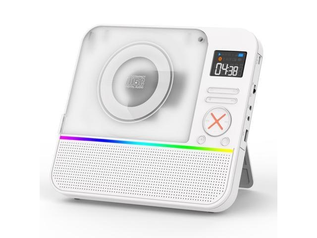 Portable Bluetooth CD Player with FM Radio: $88.49