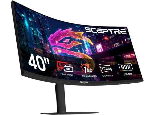 Sceptre 40" 5K2K HDR IPS LED Curved Monitor: $698 Sceptre 40" 5K2K HDR IPS LED Curved Monitor: $698