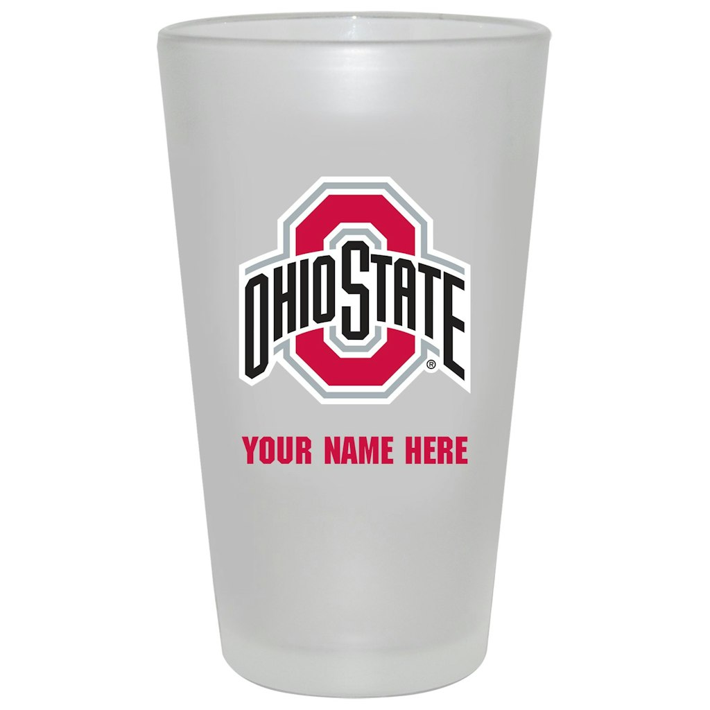 Ohio State Buckeyes 16-oz. Frosted Pint Glass: $39.99