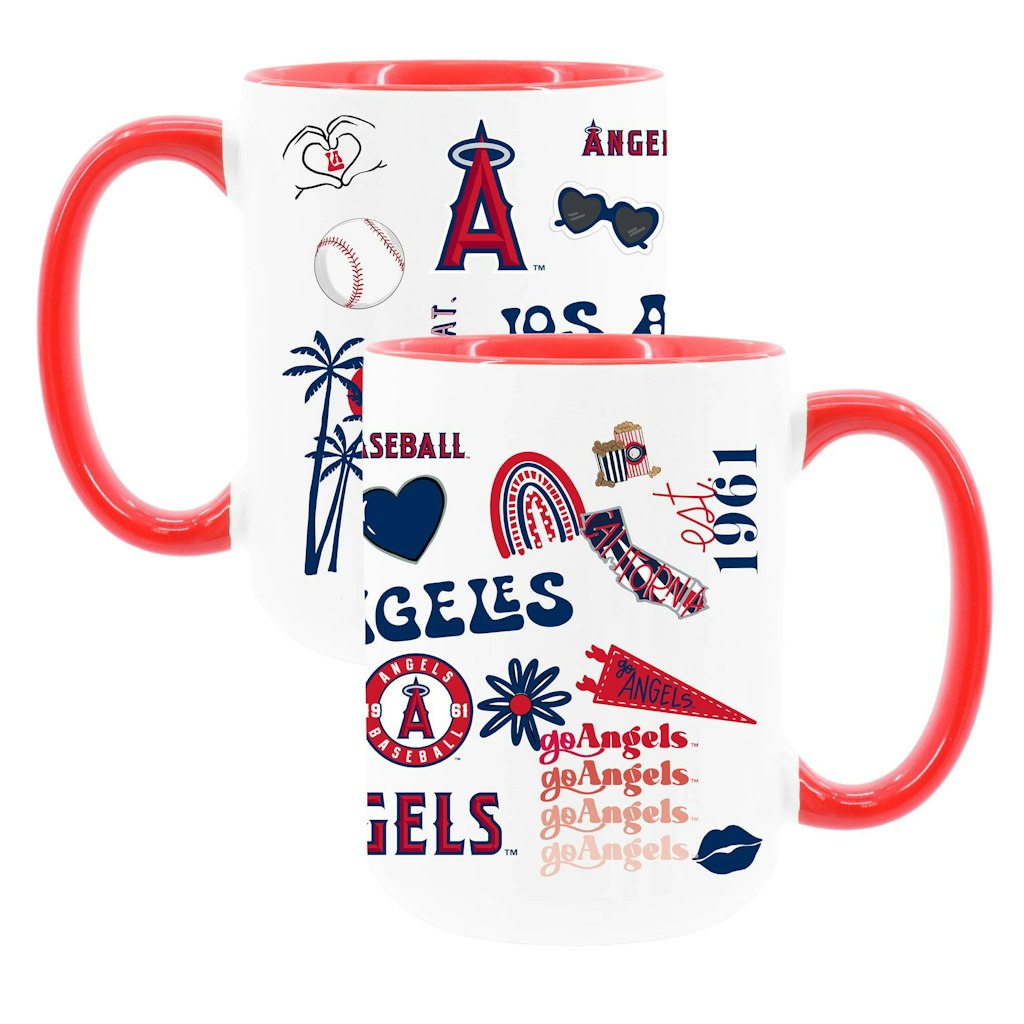 Los Angeles Angels 15-ounce Coffee Mug 2-Pack: $29.99
