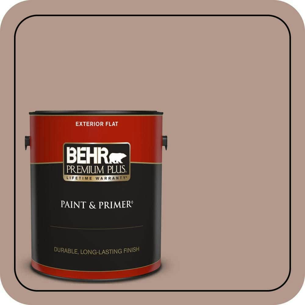 Behr Sonora Rose 1-Gallon Flat Exterior Paint and Primer: $47.98