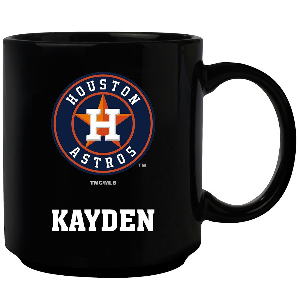 Houston Astros 11-ounce Personalized Mug: $29.99