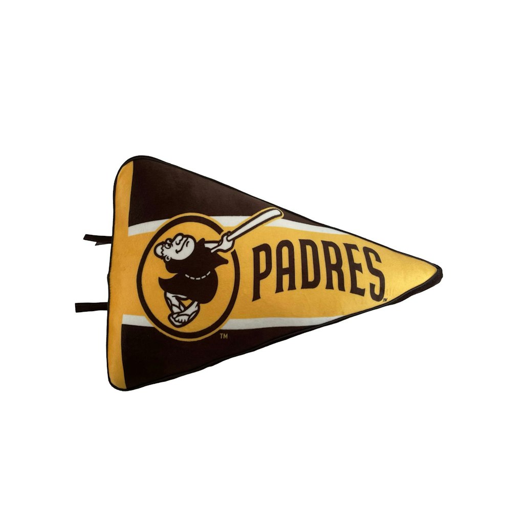 San Diego Padres Half Stripe Pennant Pillow: $29.99