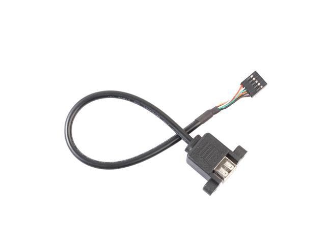 9-Pin Motherboard to Dual USB 2.0 Adapter Cable: $21.70 9-Pin Motherboard to Dual USB 2.0 Adapter Cable: $21.70