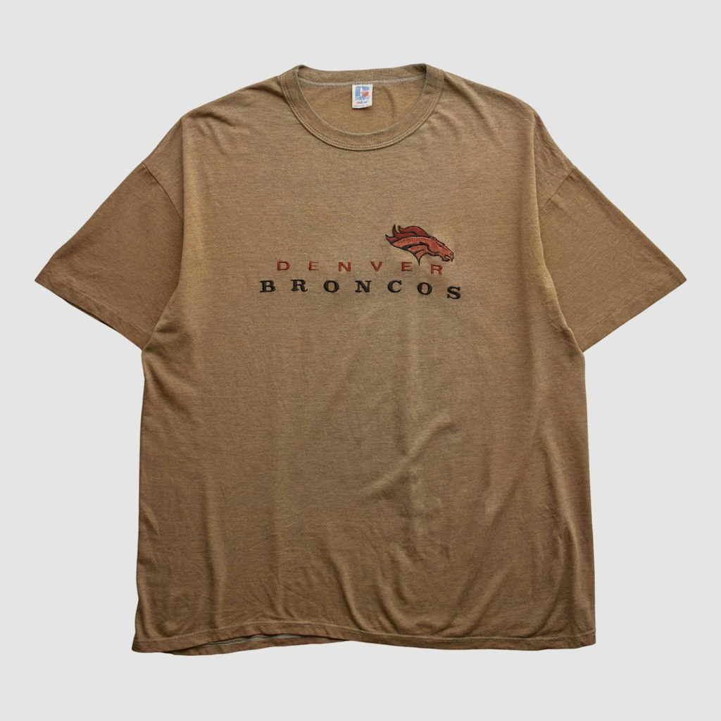 Fanatics Real Vintage Denver Broncos Russell 90s T-Shirt: $54.99