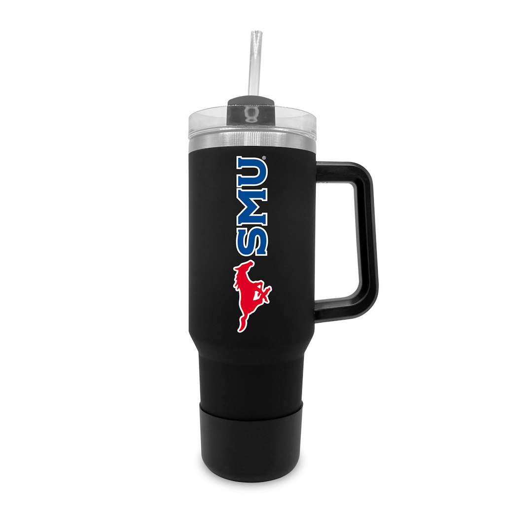 SMU Mustangs 40-ounce Stainless Steel Tumbler: $44.99
