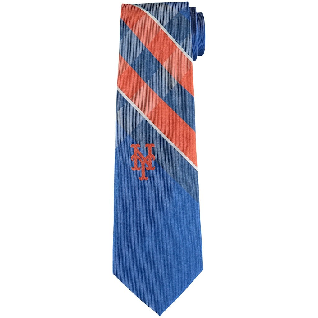 New York Mets Woven Poly Grid Tie: $29.99
