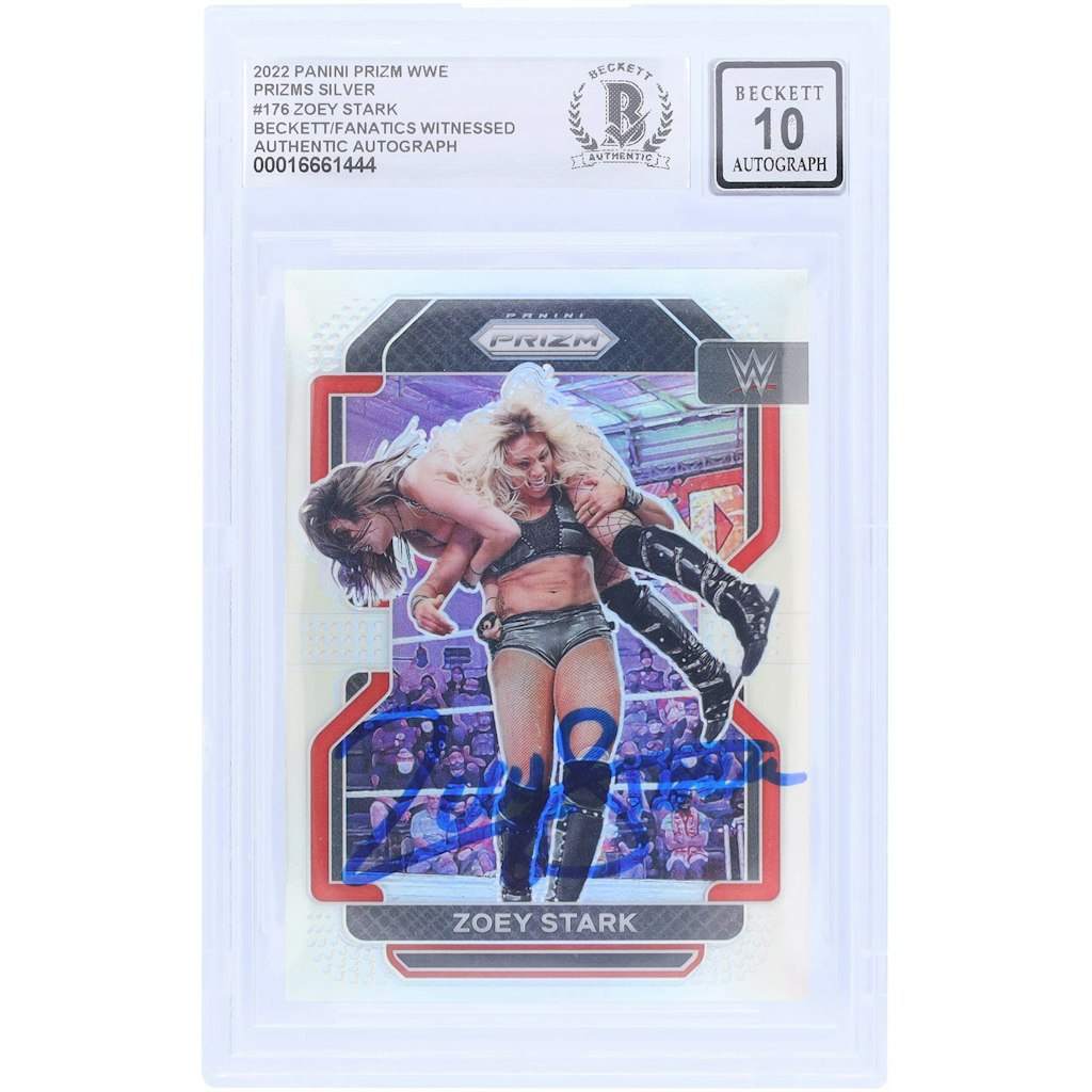 Zoey Stark 2022 Panini Prizm Silver Autographed Trading Card: $49.99