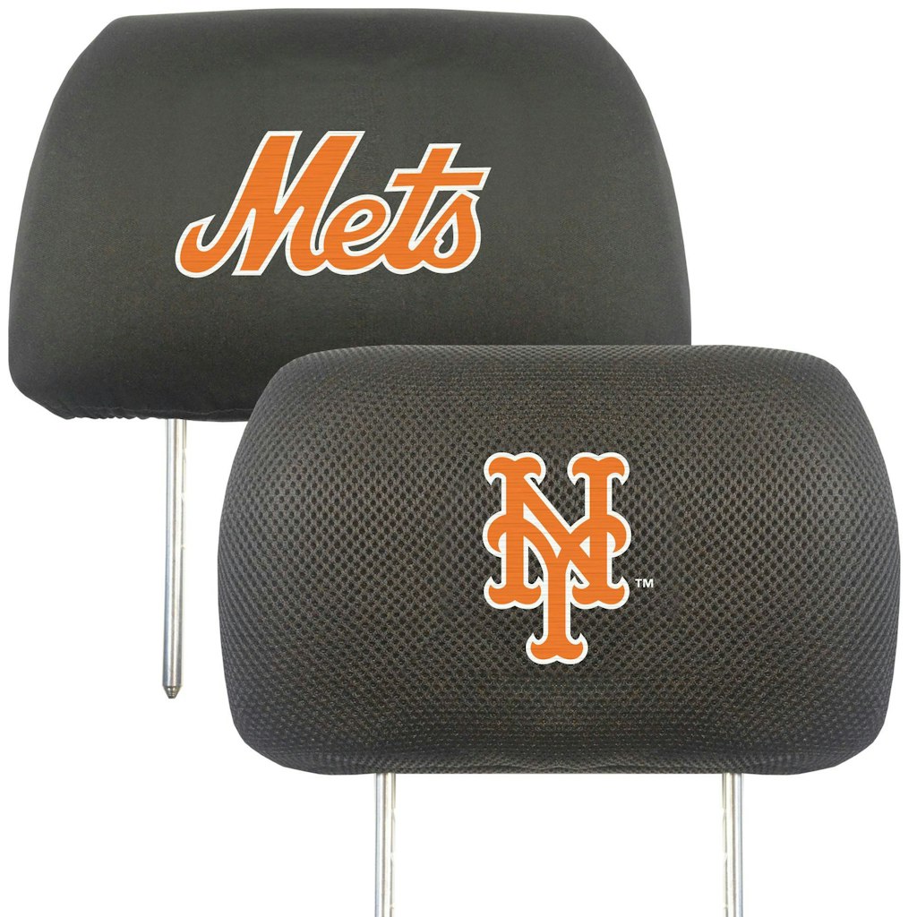 New York Mets Car Headrest Cover: $27.99