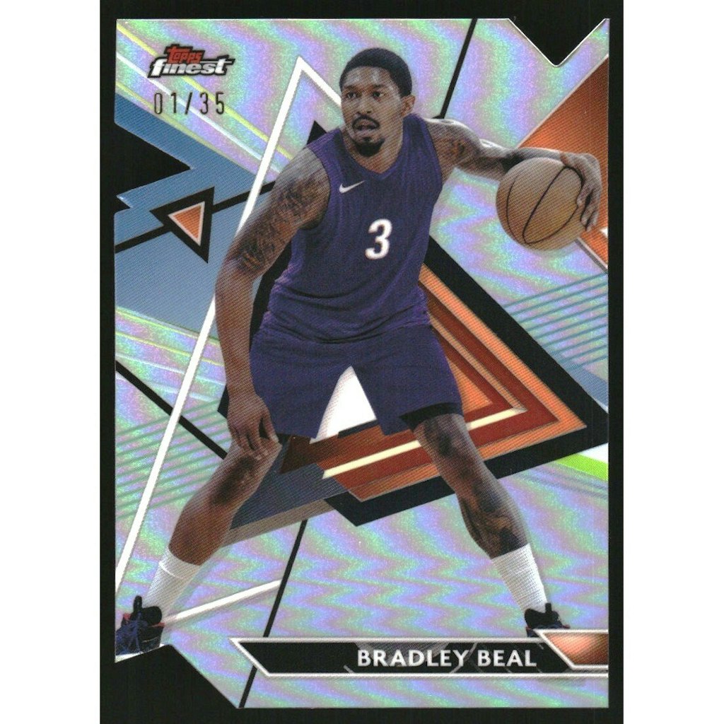 2023-24 Finest Die-Cut Refractor Bradley Beal Trading Card: $10