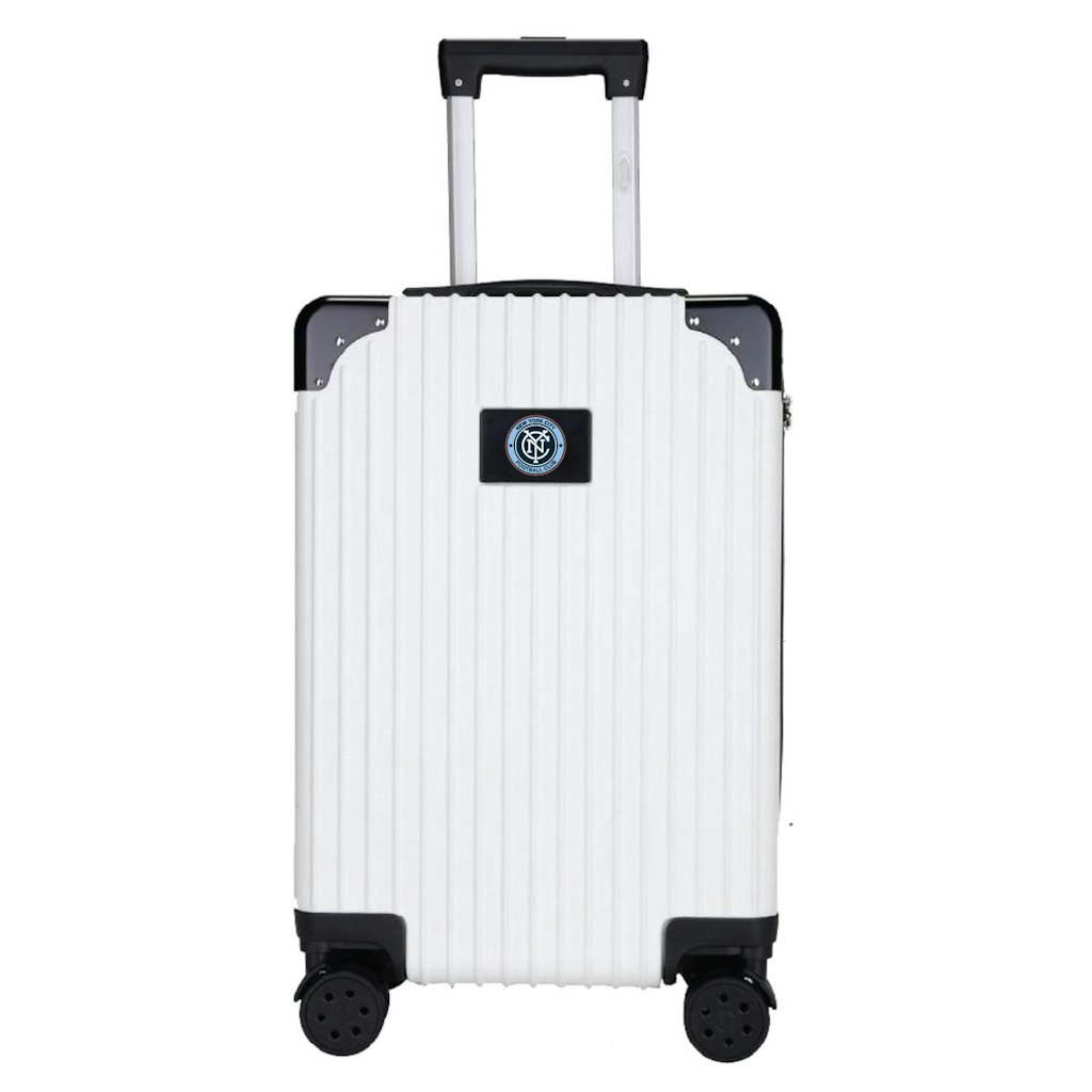 Mojo New York City FC Executive Carry-On Spinner Luggage: $159.99