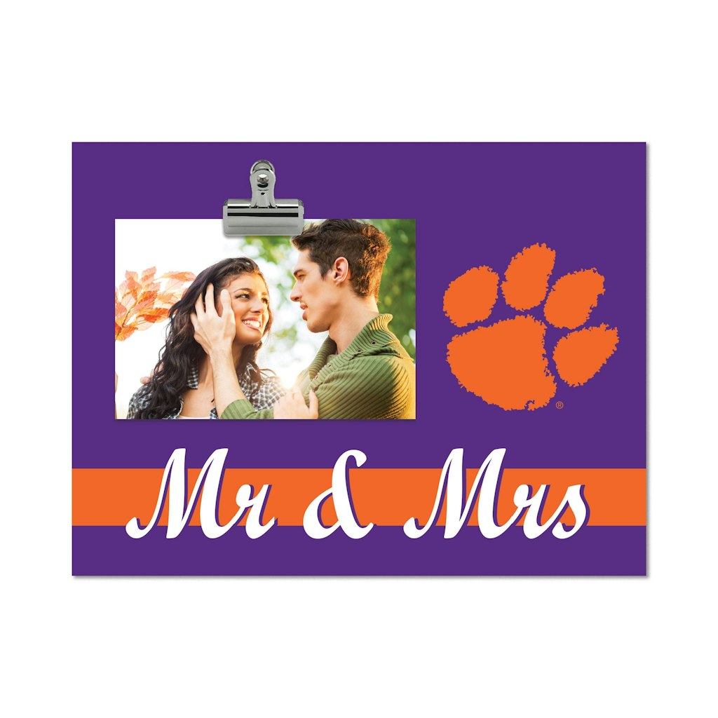 Clemson Tigers 8" x 10.5" Clip Frame: $24.99