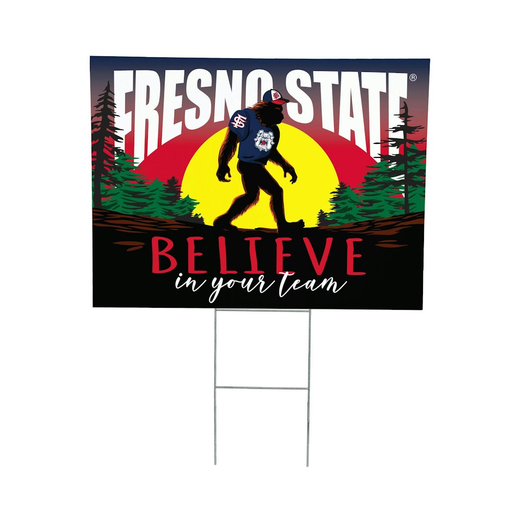 Fresno State Bulldogs 24" x 18" Yard Sign: $39.99