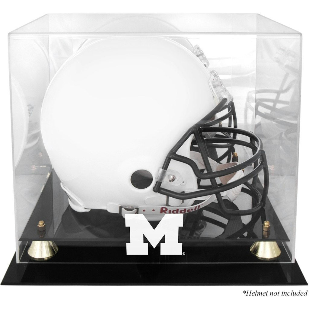 Michigan Wolverines Logo Helmet Display Case: $119.99