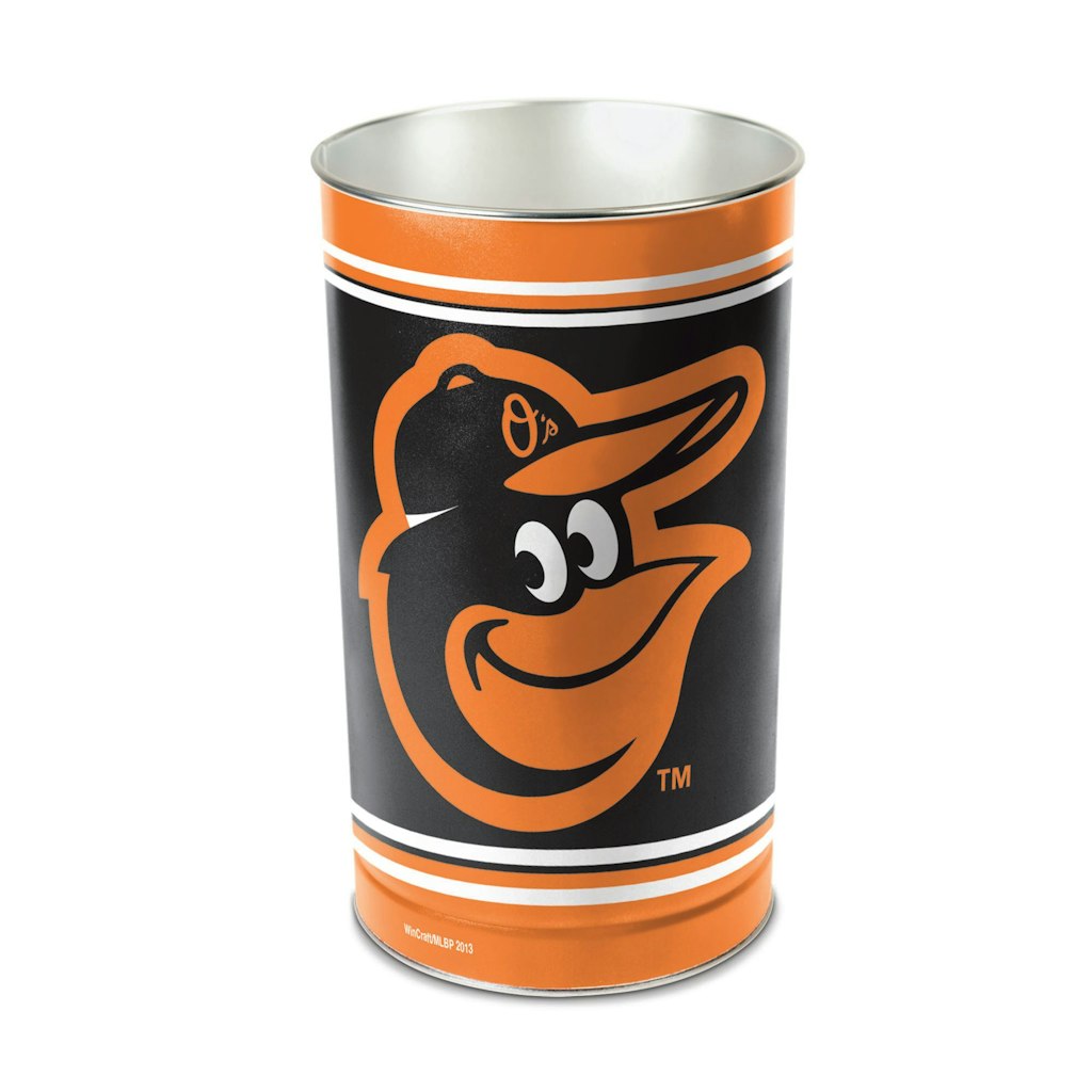 WinCraft Baltimore Orioles 15-inch Tapered Wastebasket: $42.99