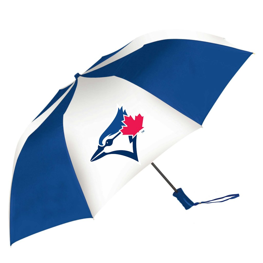 Toronto Blue Jays 48-Inch Two-Tone Folding Umbrella: $36.99